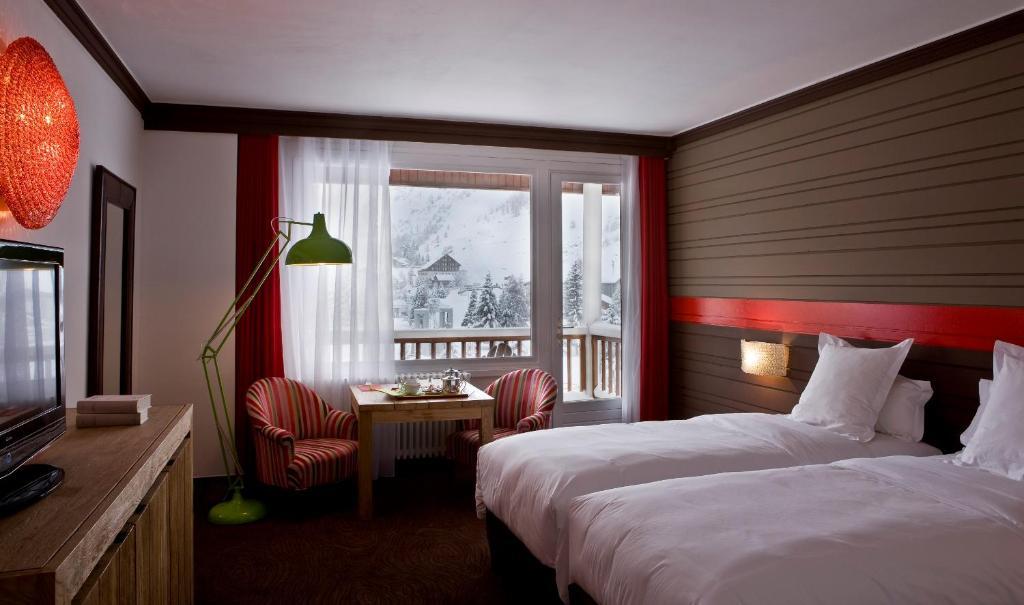 Hotel Ormelune Валь-д'Изер Номер фото